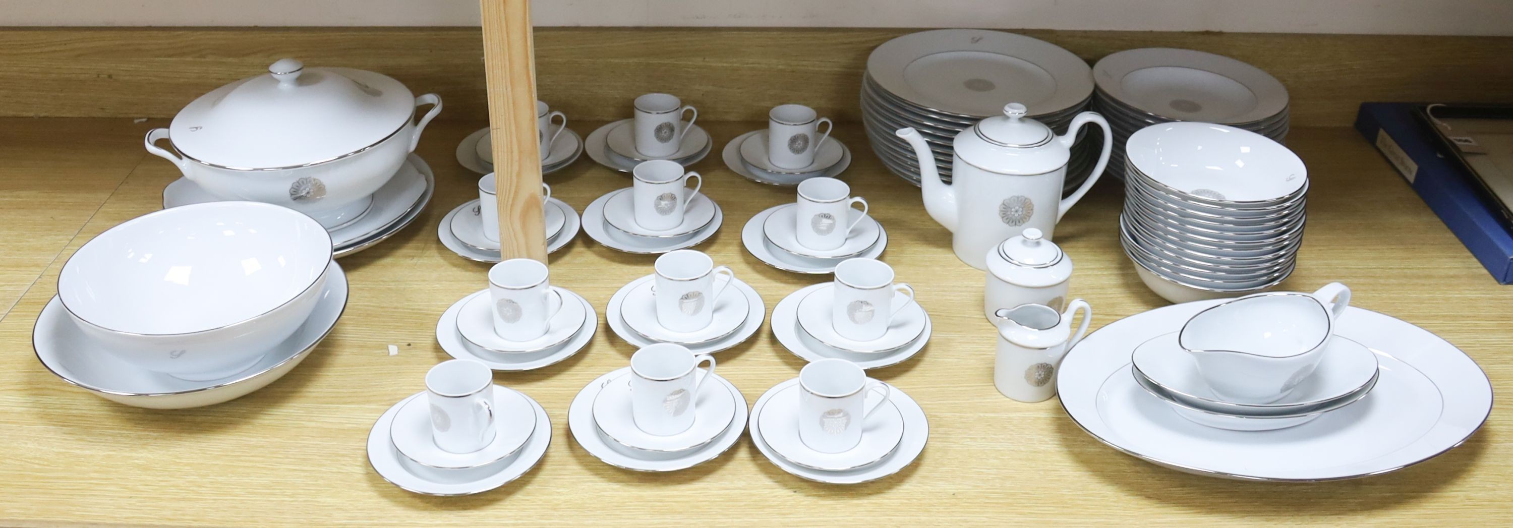 A Royal Limoges dinner and coffee service